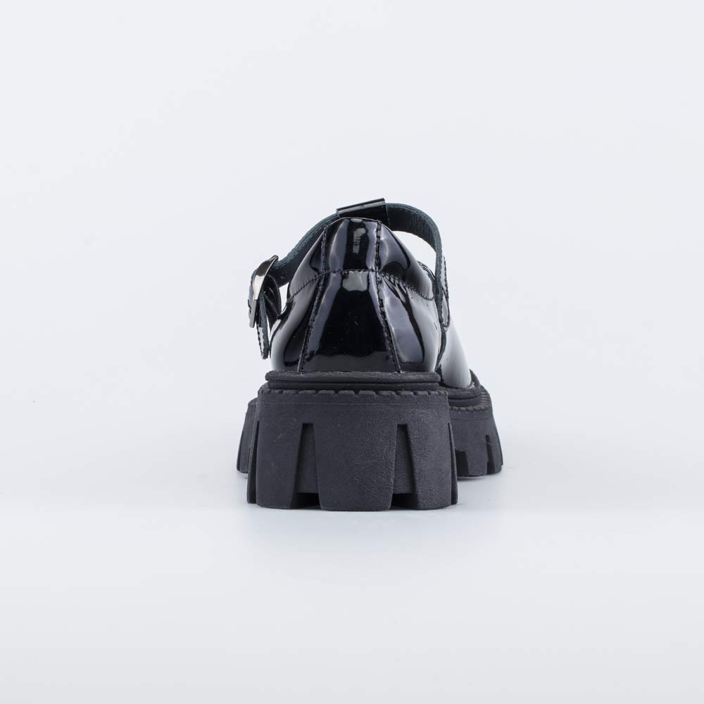 732360-21 Кожаные лаковые туфли для девочки-подростка, все фото 5