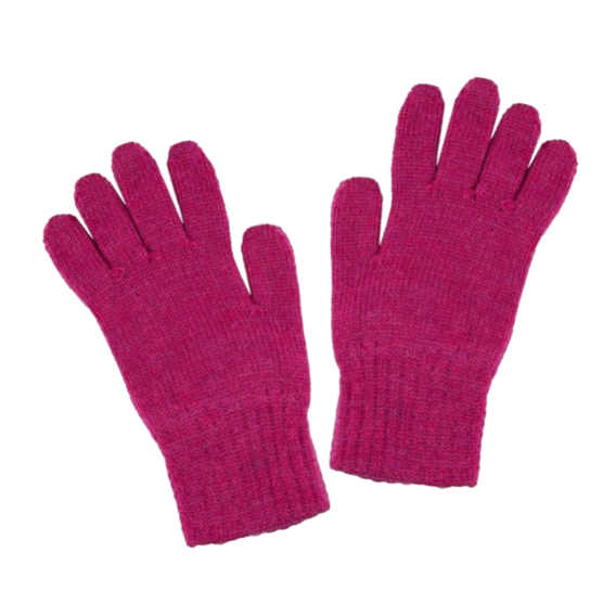 07822169-40 Перчатки для девочек однослойные ежевика, все фото 1