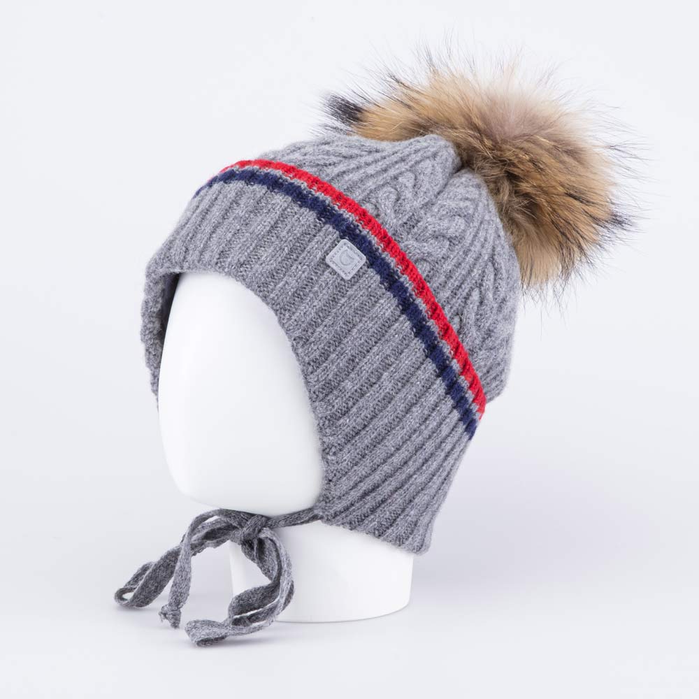 07711444-40 Шапка детская серый, все фото 1