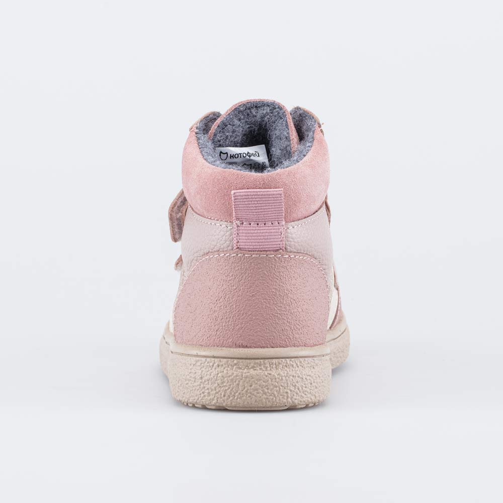 352420-32 Утепленные кожаные ботинки для девочки, все фото 5