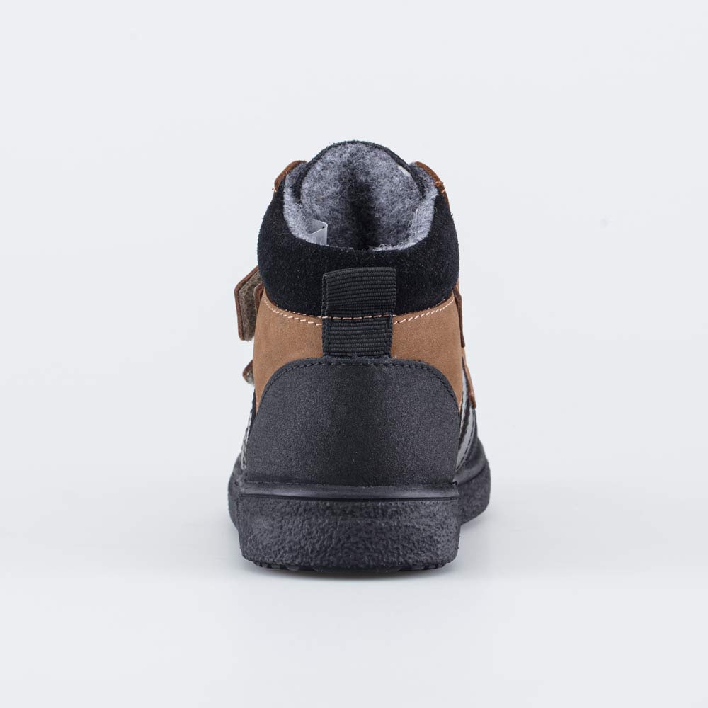 352420-34 Утепленные кожаные ботинки для мальчика, все фото 5