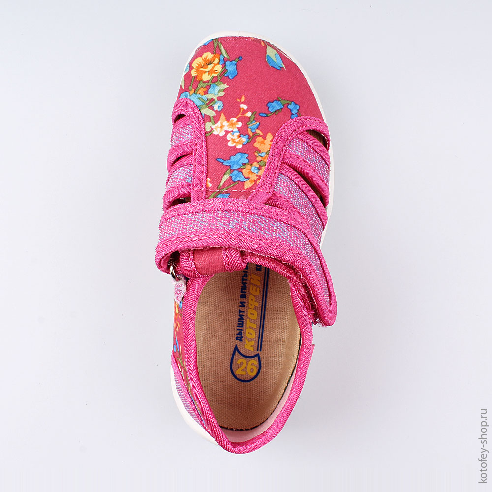 421031-12 Босоножки текстильные, все фото 4