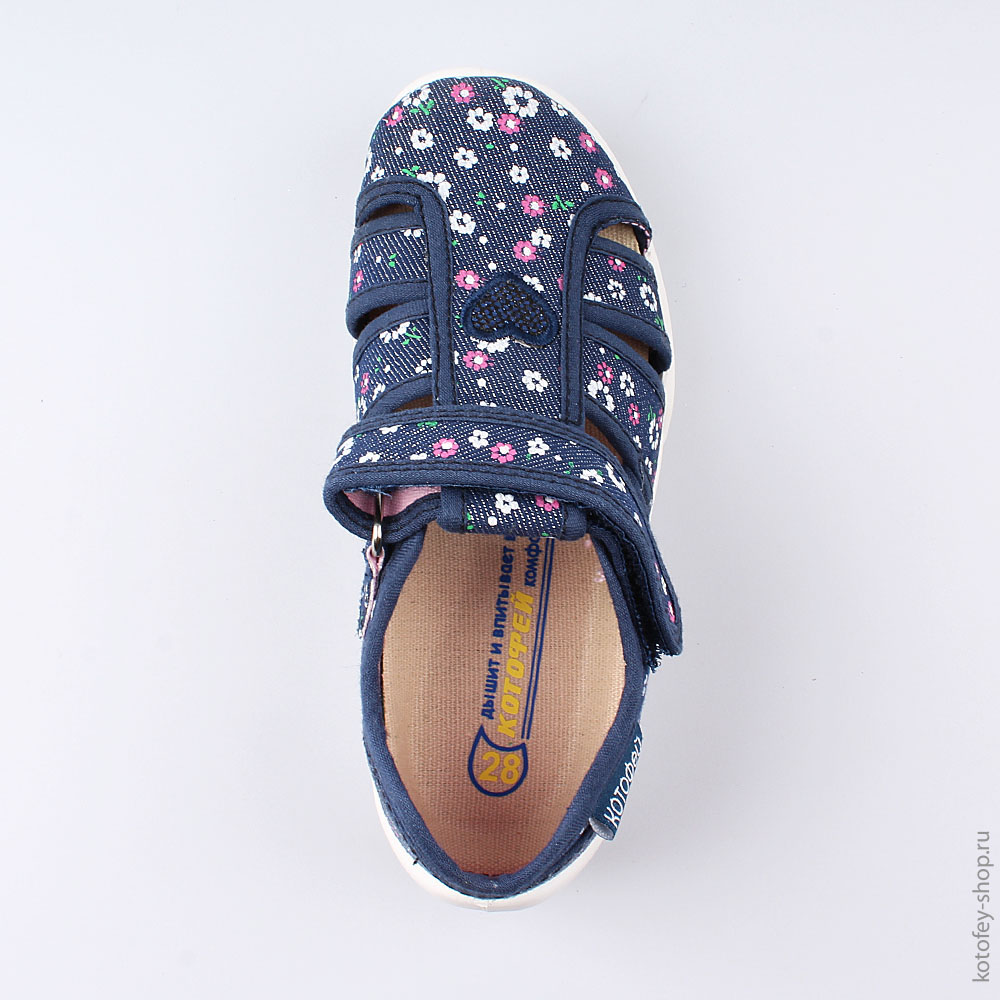 421049-11 Босоножки текстильные, все фото 4