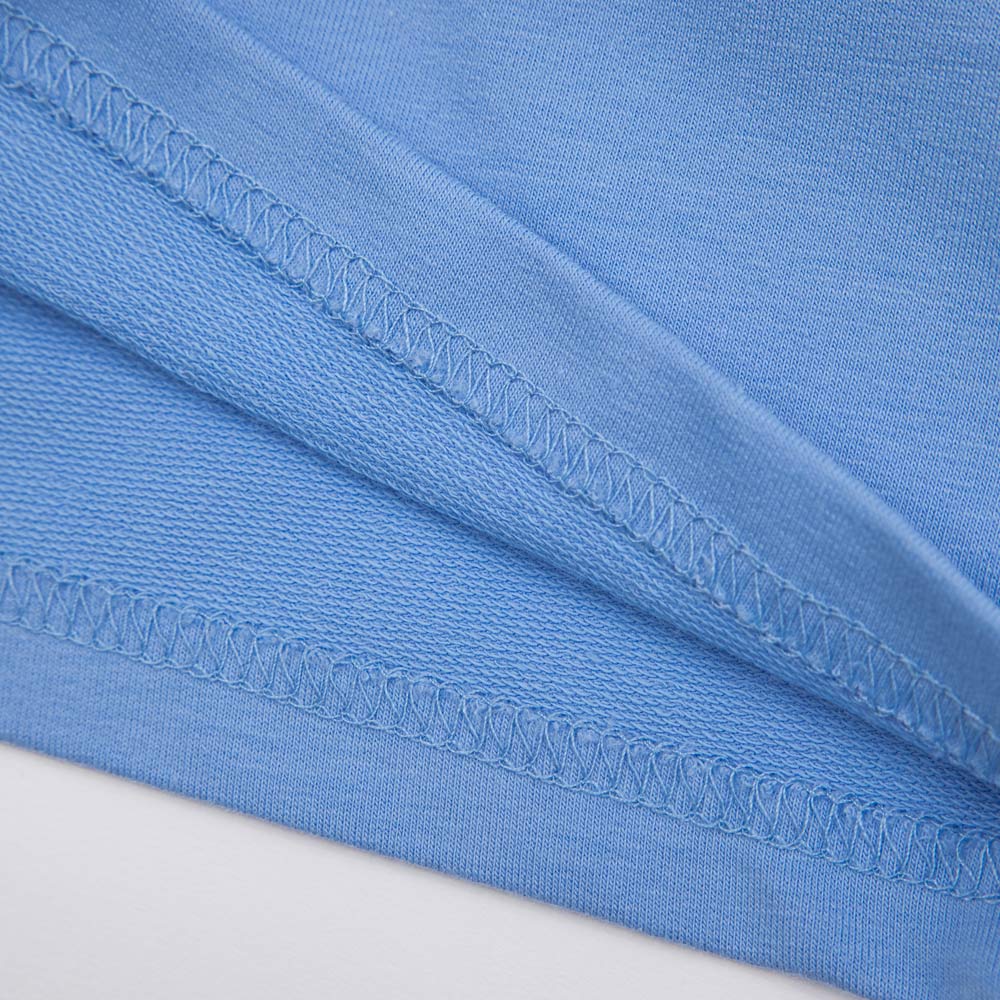 07864076-40 Костюм шорты + топ для девочки голубой, все фото 5