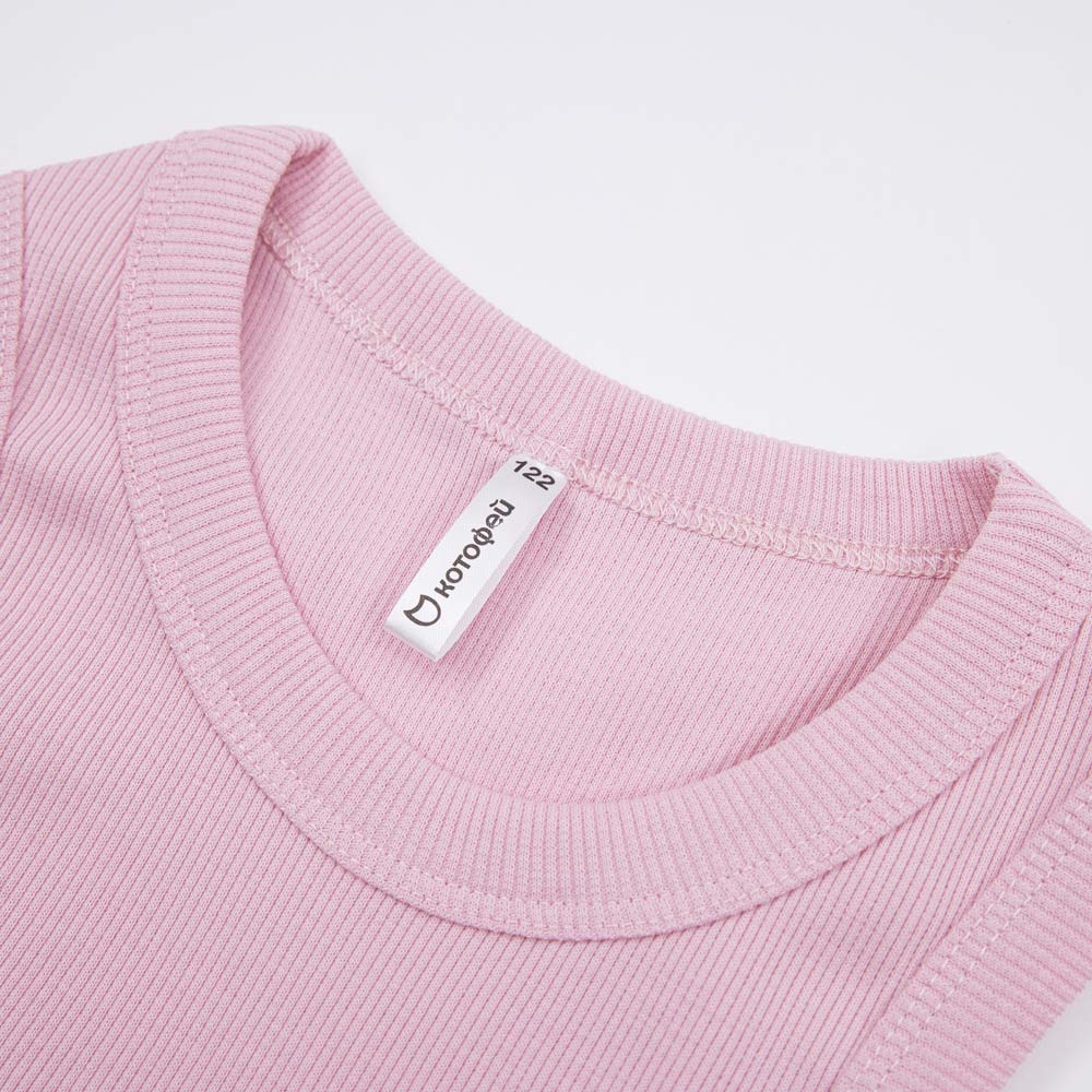 07864076-41 Костюм шорты + топ для девочки розовый, все фото 3