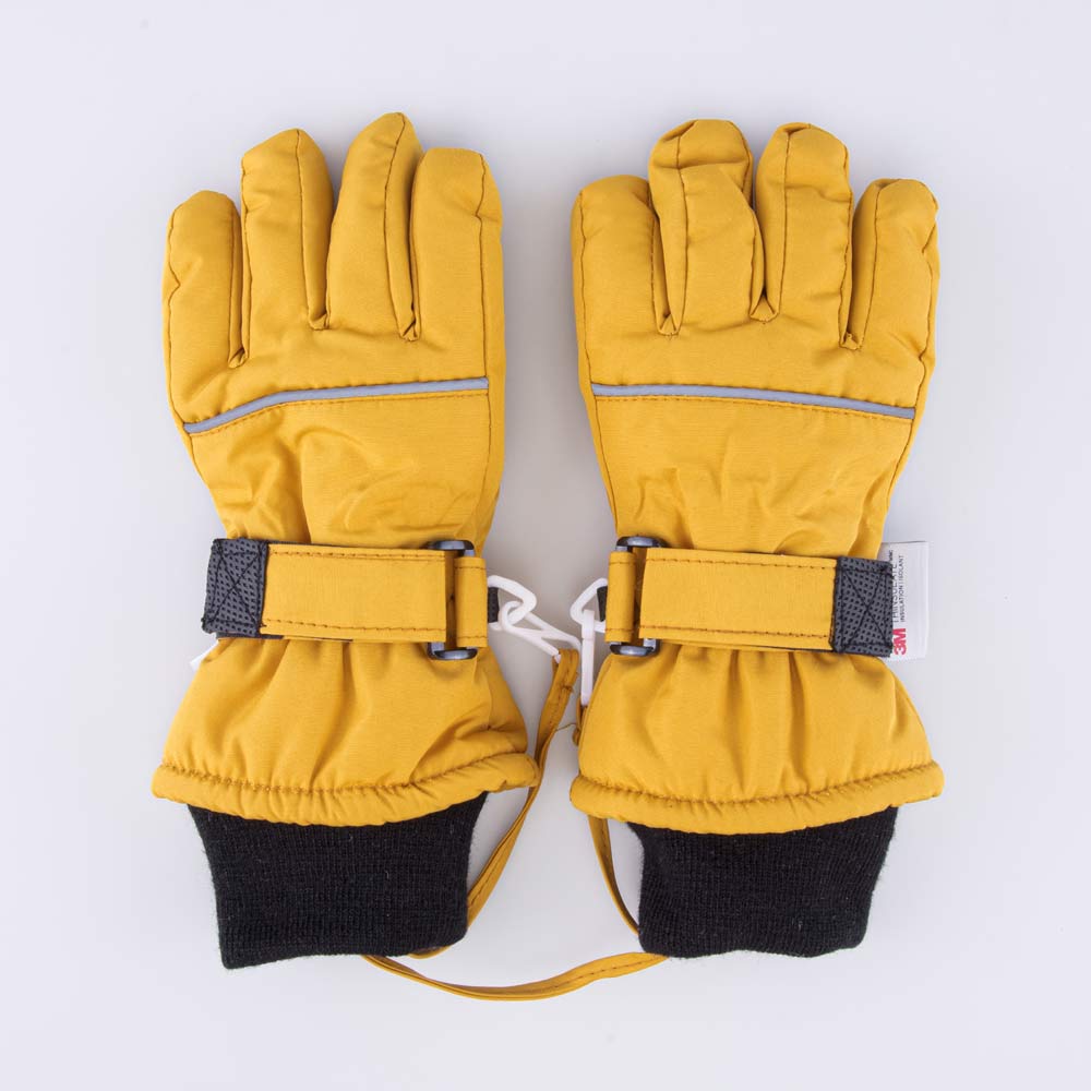 07722126-40 Перчатки с тинсулейтом горчичный, все фото 1