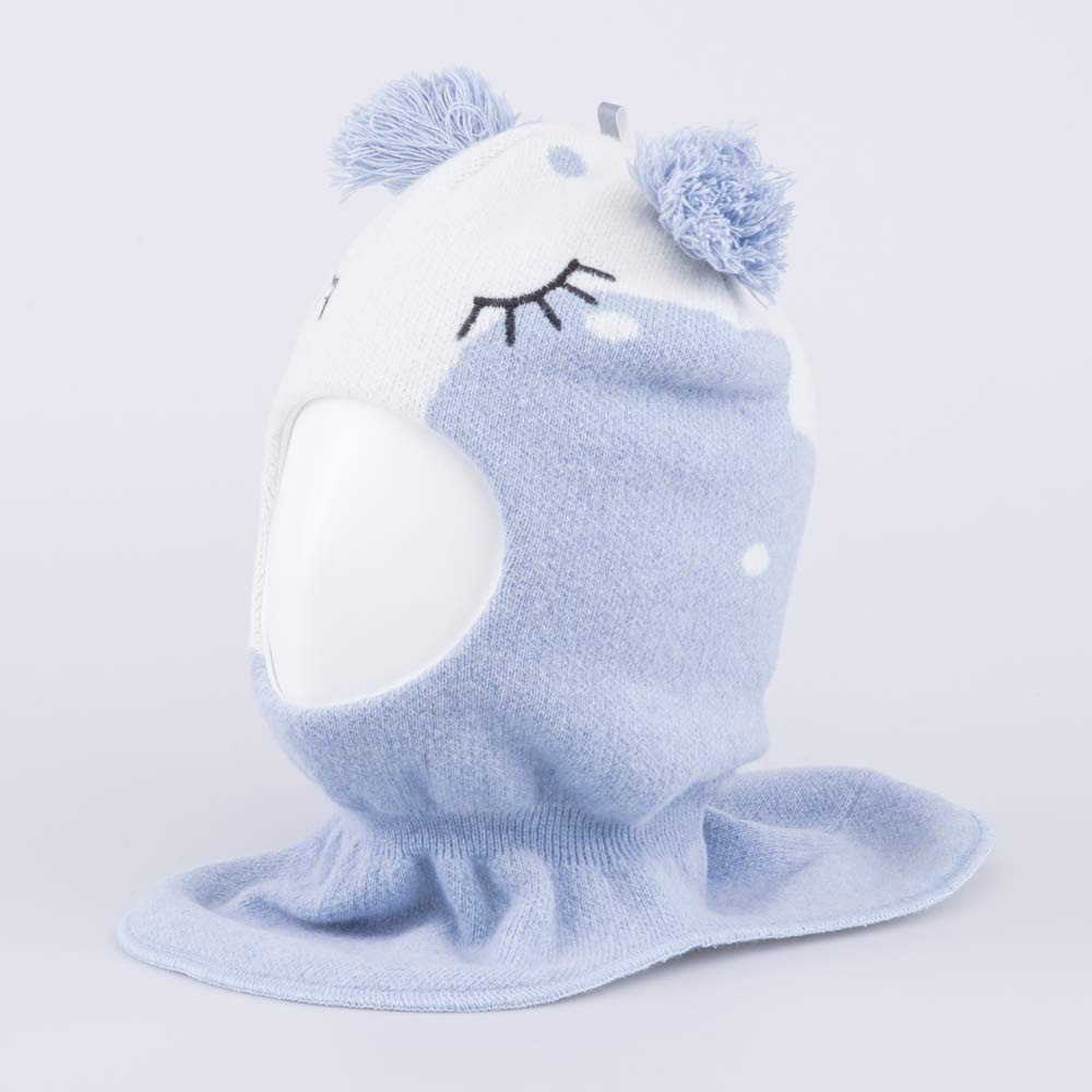 07811548-40 Шапка-шлем детский голубой, все фото 1