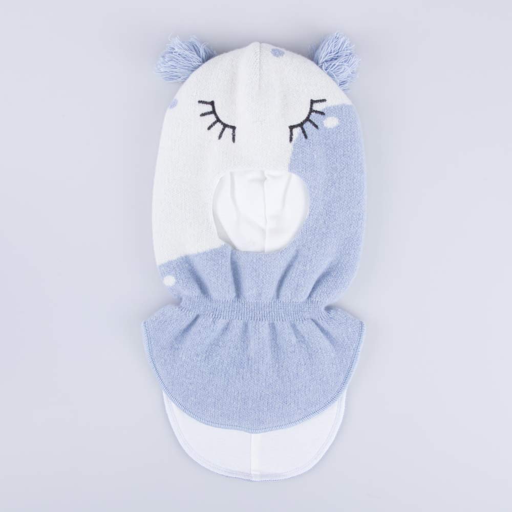 07811548-40 Шапка-шлем детский голубой, все фото 3