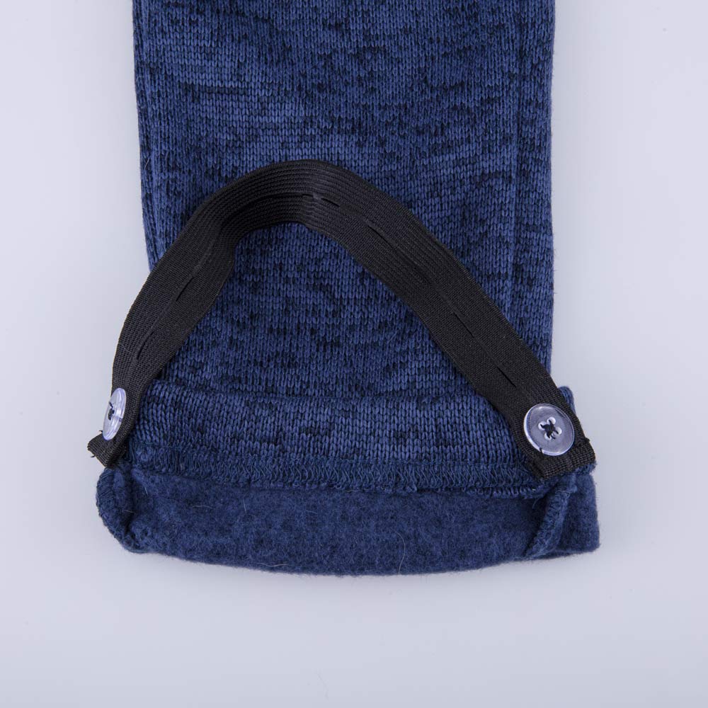 07759010-40 Флисовые брюки детские синий, все фото 5