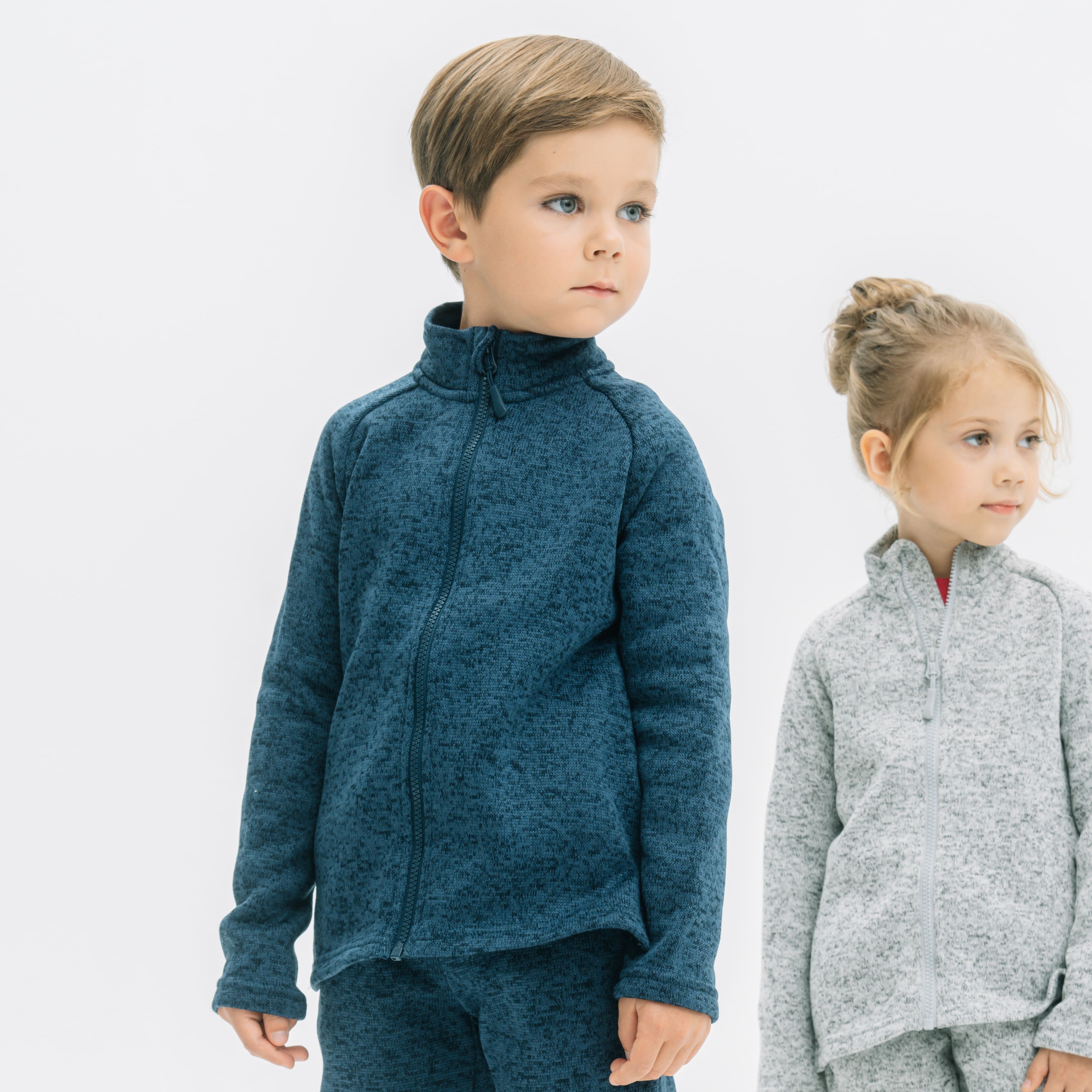 07757004-40 Флисовая кофта детская синий, все фото 6