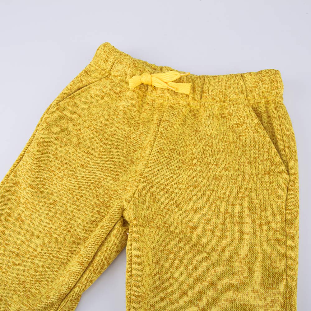07759008-40 Флисовые брюки детские горчичный, все фото 4