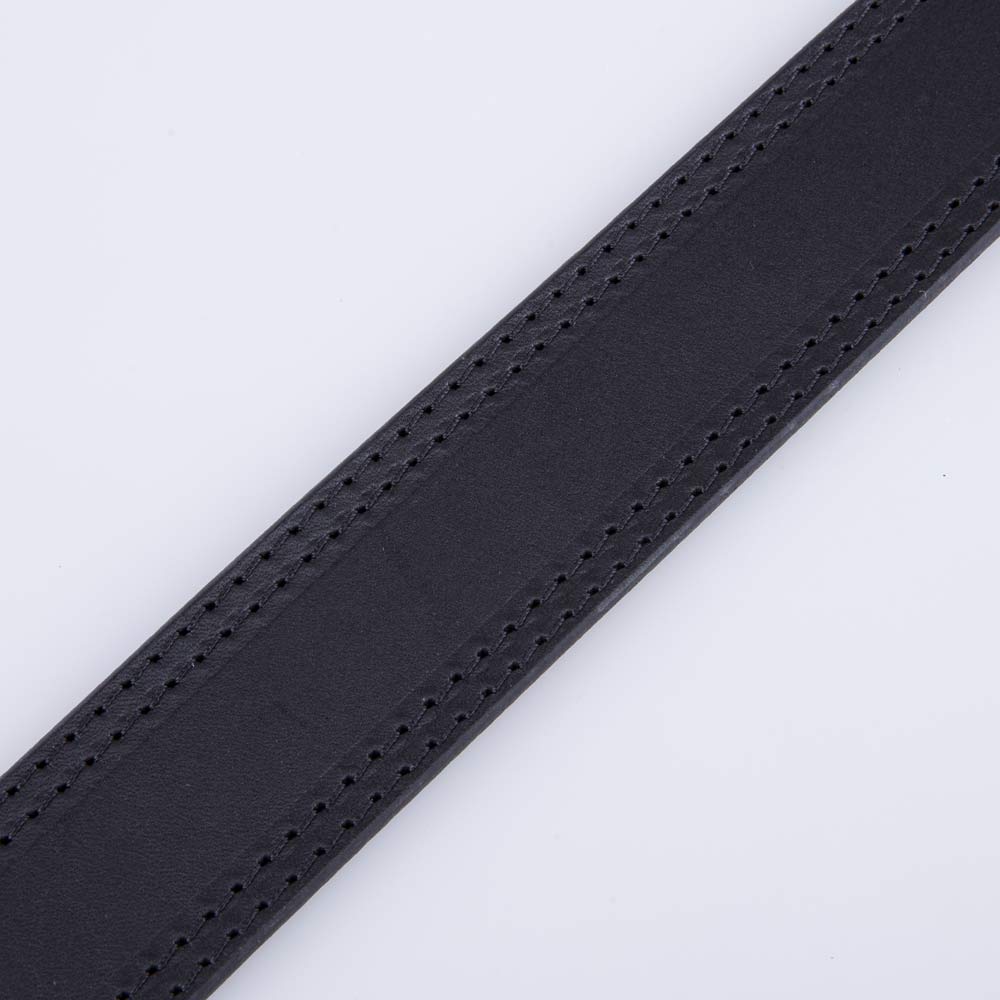 03704020-11 Ремень кожаный для мальчика Черный, все фото 4