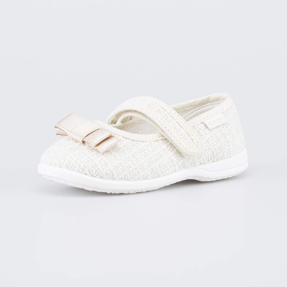 231289-11 Текстильные туфли для девочки Бантик, все фото 1