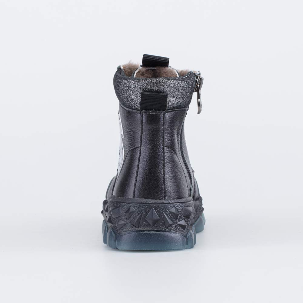 352375-53 Зимние ботинки на молнии Графический Зайка, все фото 5