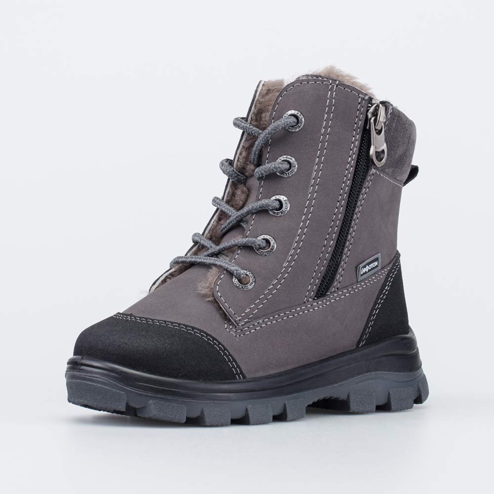 352394-51 Зимние ботинки на молнии для мальчика, все фото 1