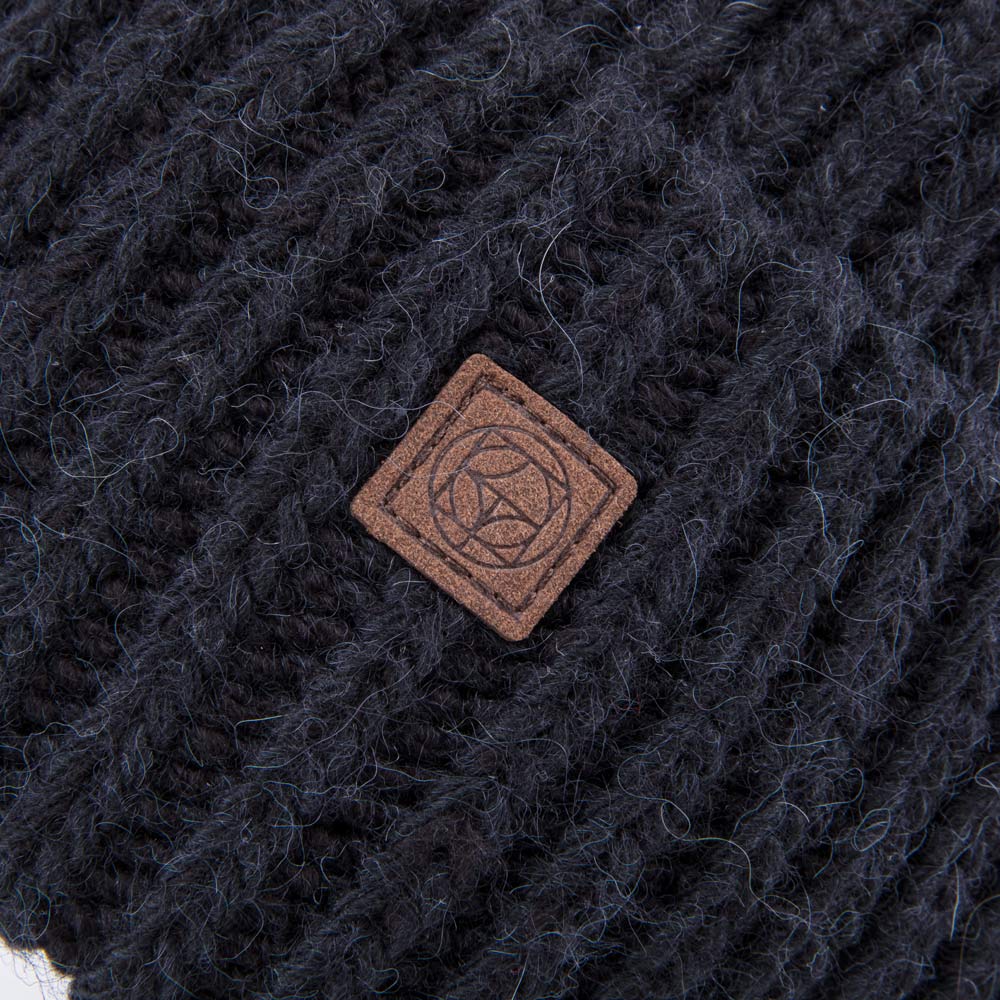 07711578-40 Шапка и снуд черный, все фото 3