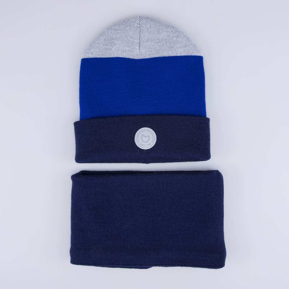 07711914-40 Комплект шапка+снуд детский цветной, все фото 4