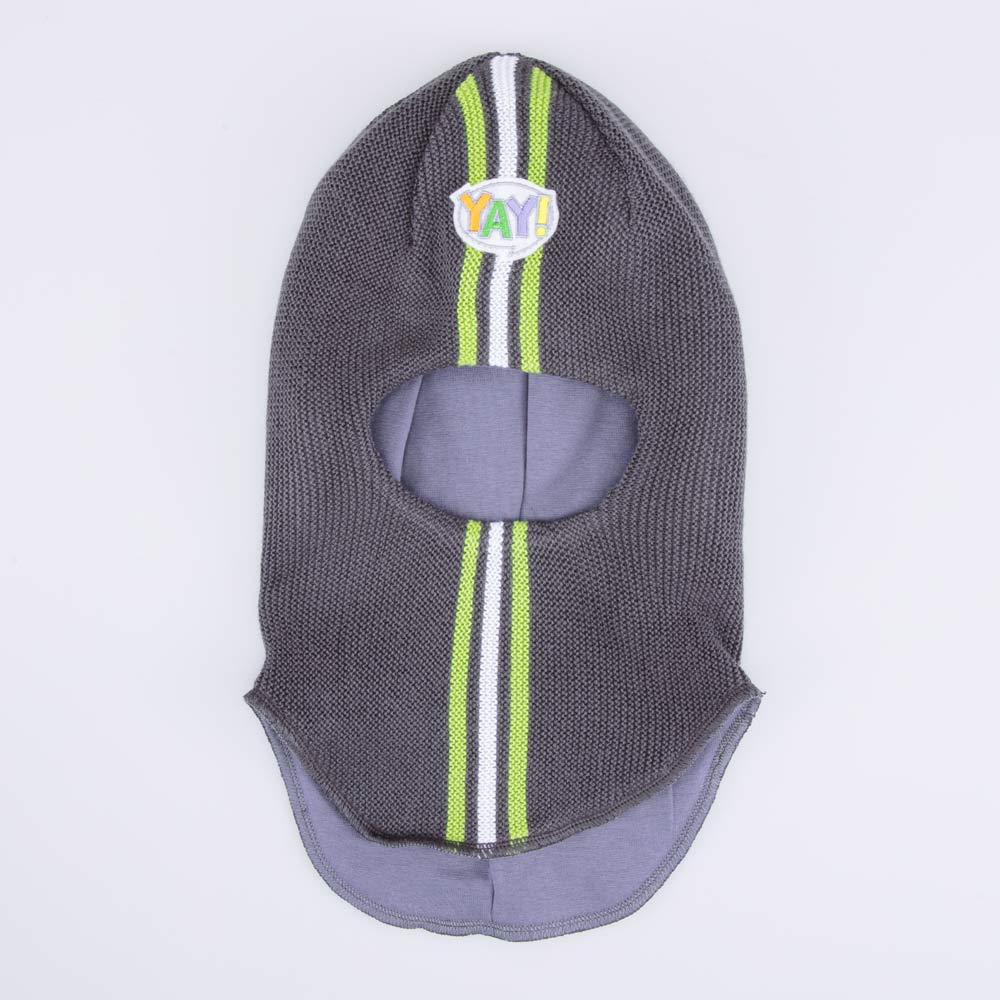 07711930-40 Шапка-шлем детский темно-серый , все фото 4