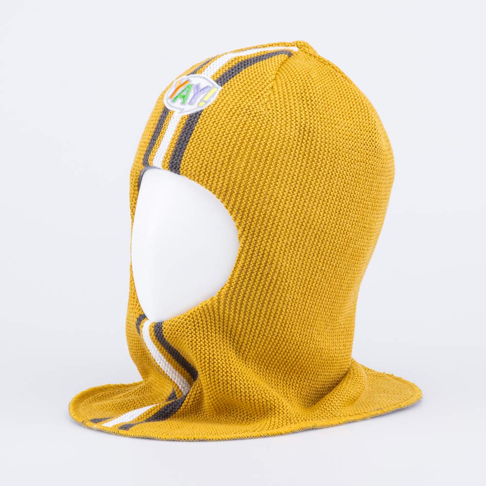 07711930-41 Шапка-шлем детский горчичный, все фото 1