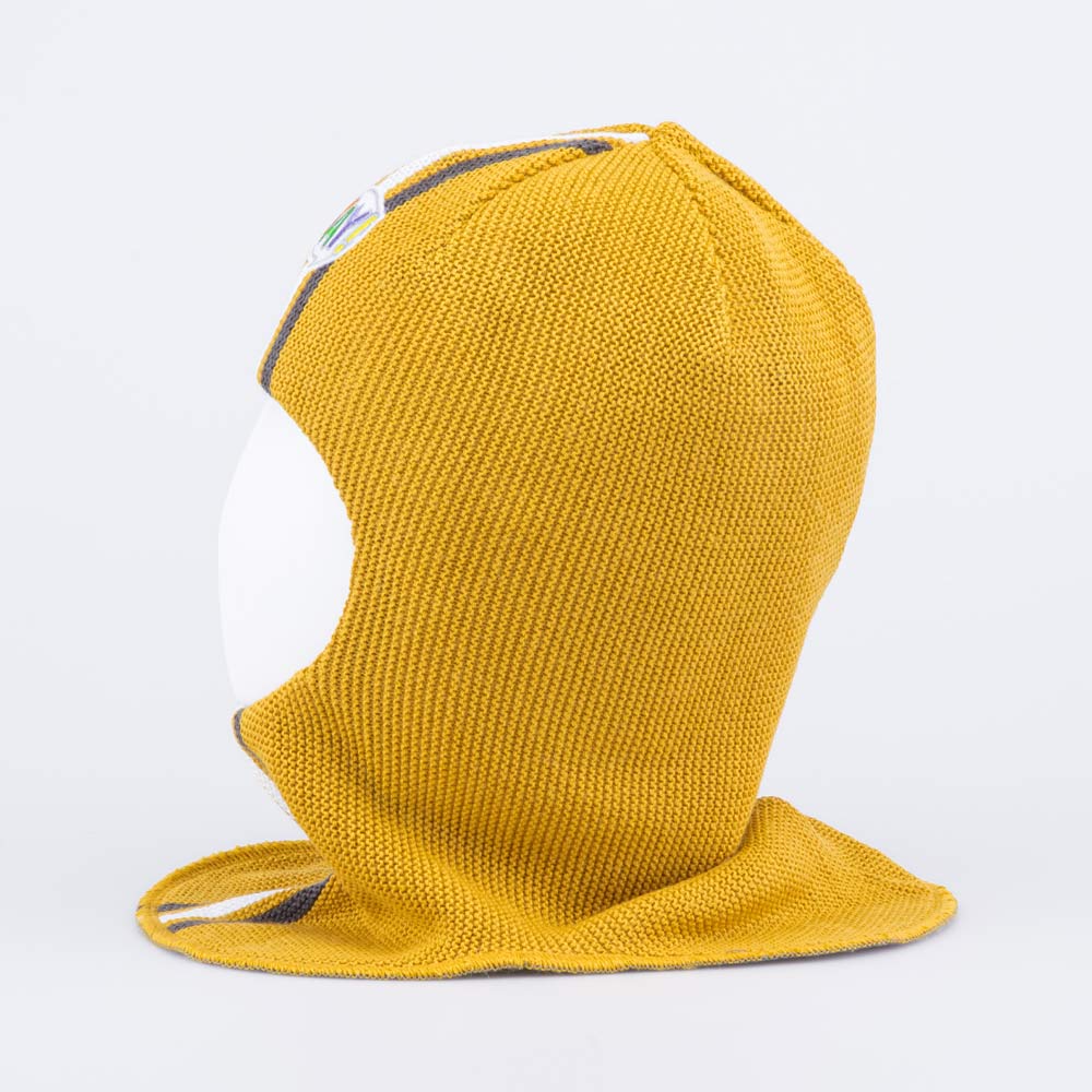 07711930-41 Шапка-шлем детский горчичный, все фото 2