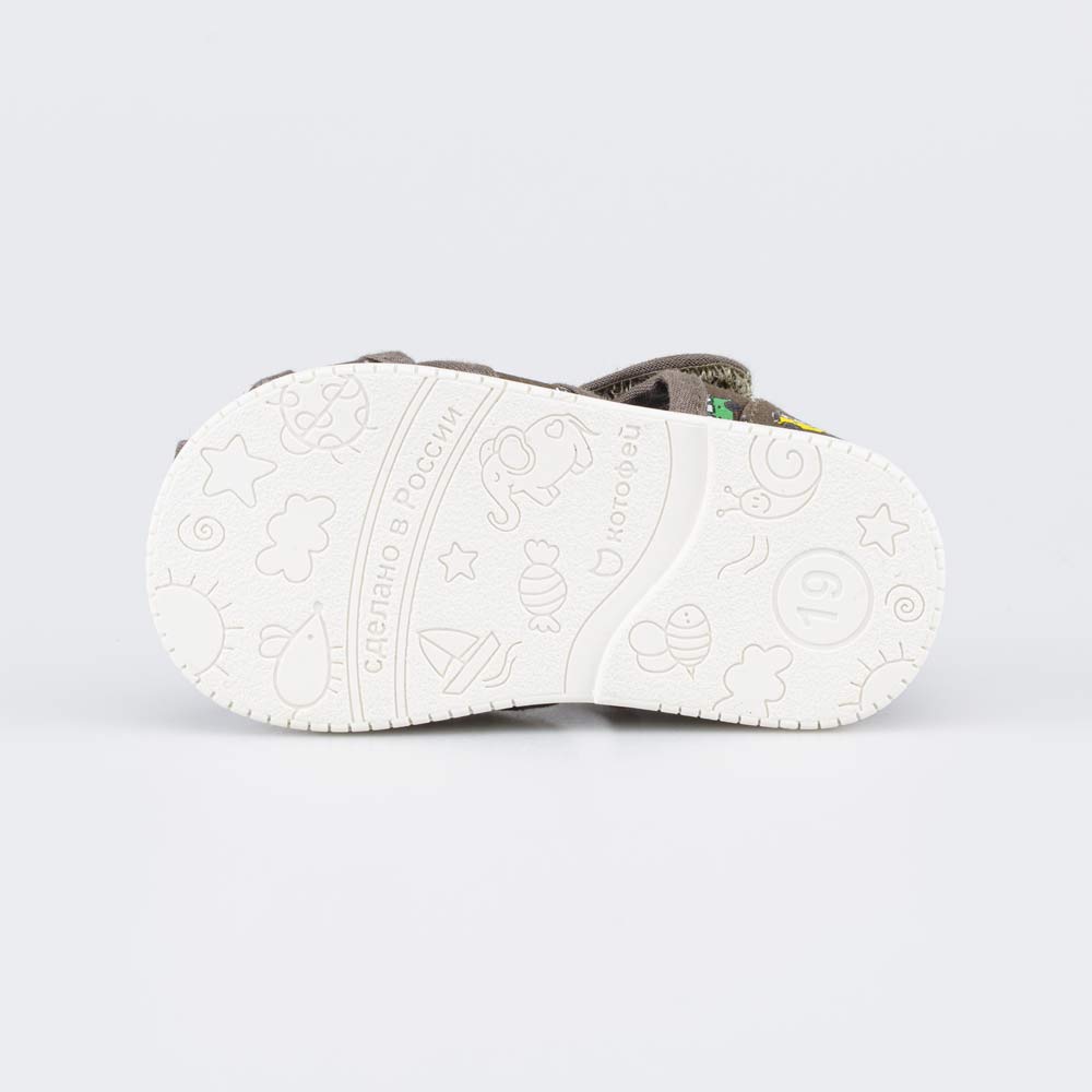 121067-71 Текстильные сандалии Машинки	, все фото 3