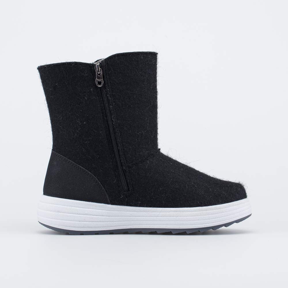 767057-42 Валенки-полусапожки Стикер черный, все фото 2