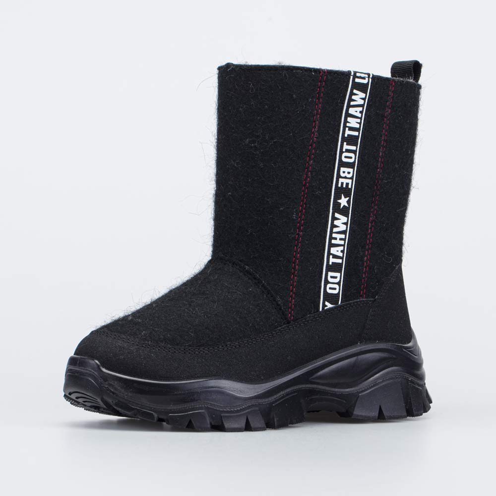 767058-42 Черные валенки на молнии, все фото 1