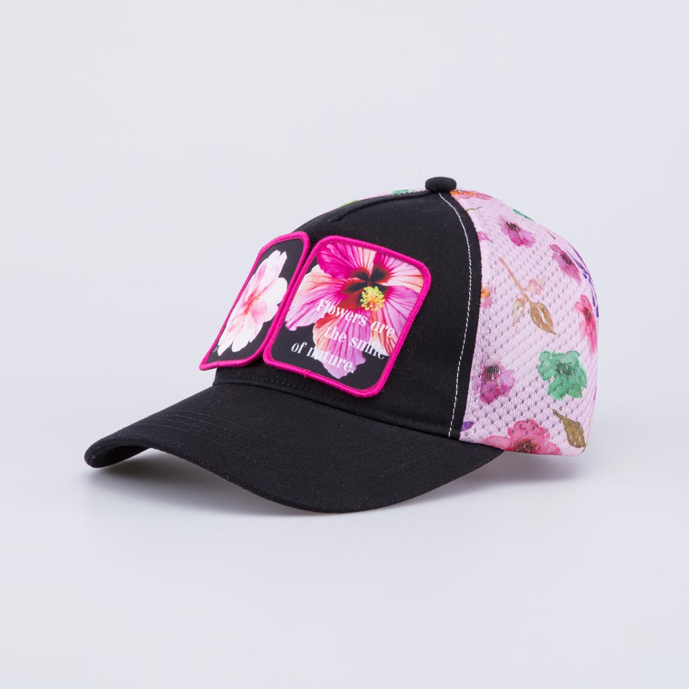 07809103-40 Кепка-бейсболка с сеточкой и сменными патчами, все фото 1