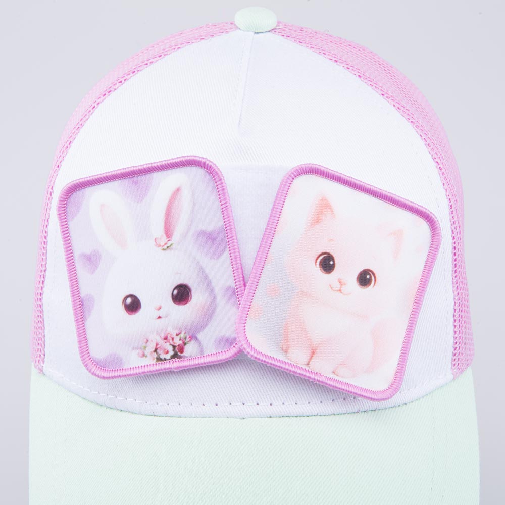 07809104-40 Кепка-бейсболка с сеточкой и сменными патчами, все фото 5