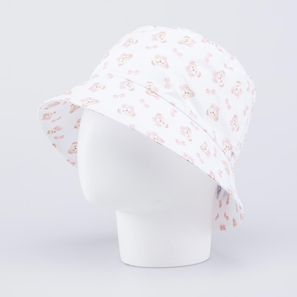 07810023-40 Хлопковая панама для девочки Медвежата, все фото 2