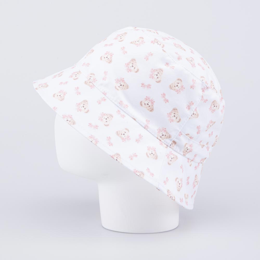 07810023-40 Хлопковая панама для девочки Медвежата, все фото 3