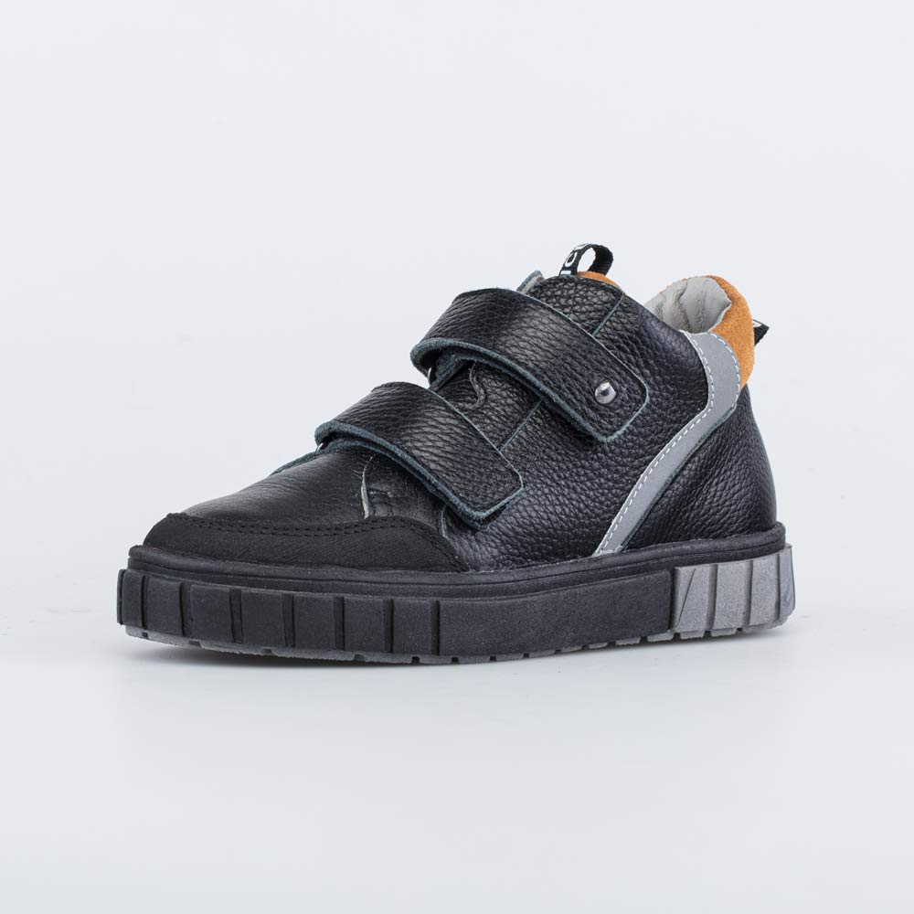 552285-22 Кожаные ботинки на липучках, все фото 1