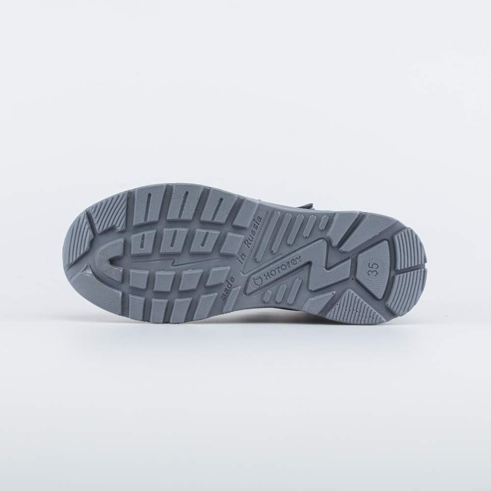 752212-32 Демисезонные ботинки на липучках синий, все фото 3