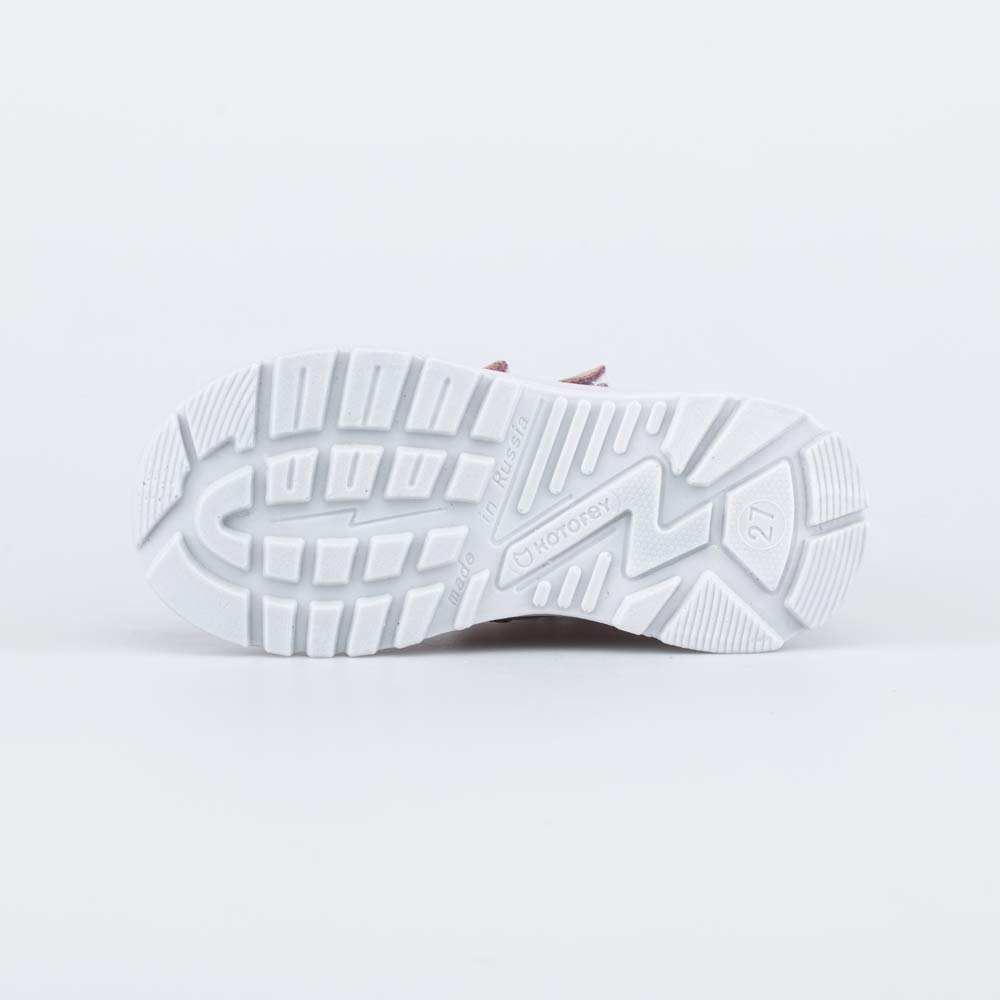 152316-38 Демисезонные ботинки на липучках STYLE розовые, все фото 3