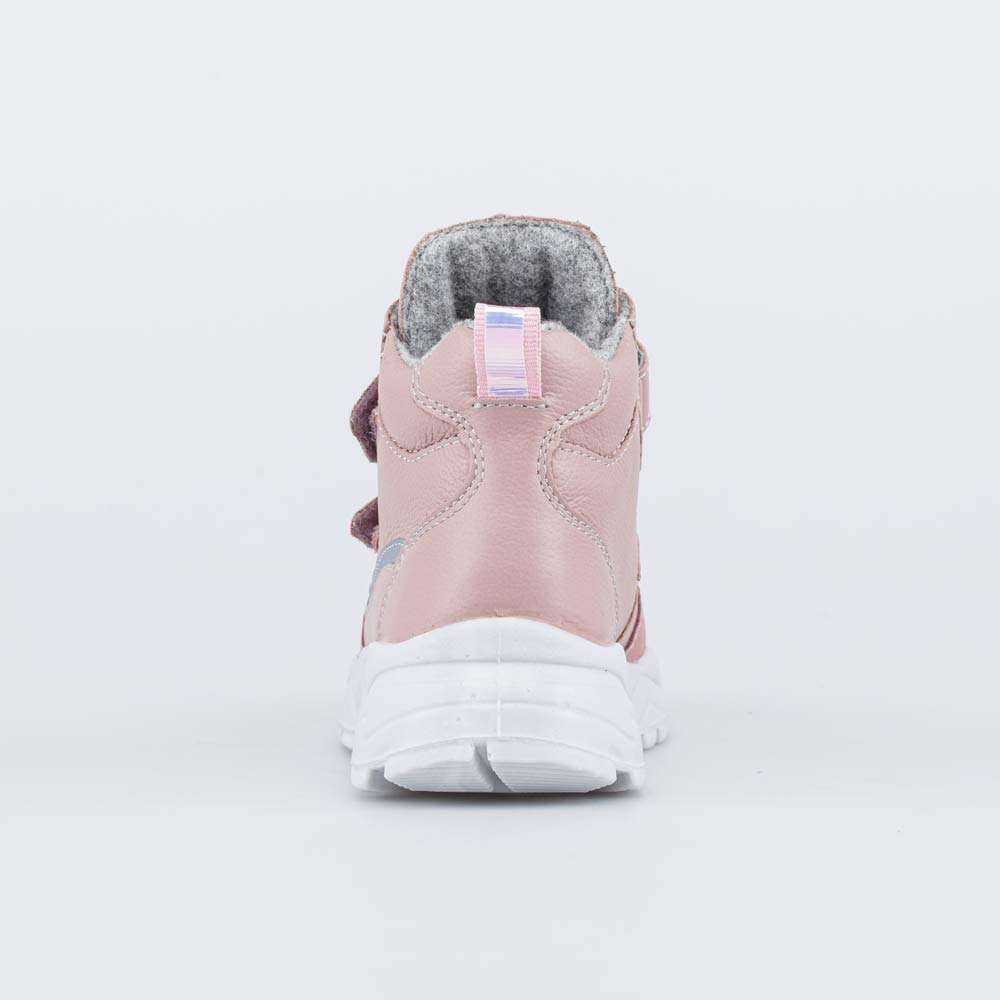 152316-38 Демисезонные ботинки на липучках STYLE розовые, все фото 5