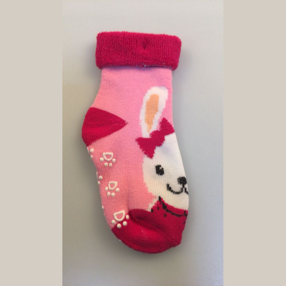 07842353-40 Носки детские с тормозами махровые Зайчик, все фото 1