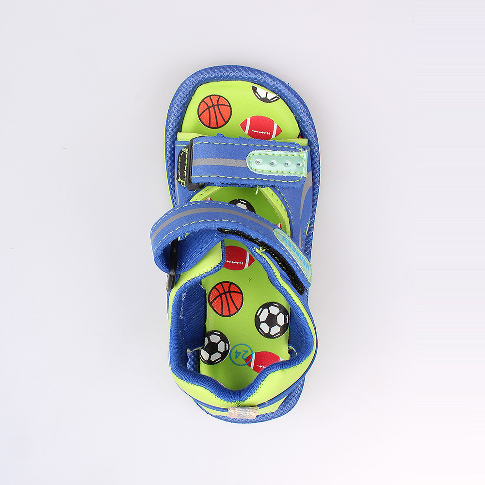 225028-11 Пляжная обувь голубая, все фото 4