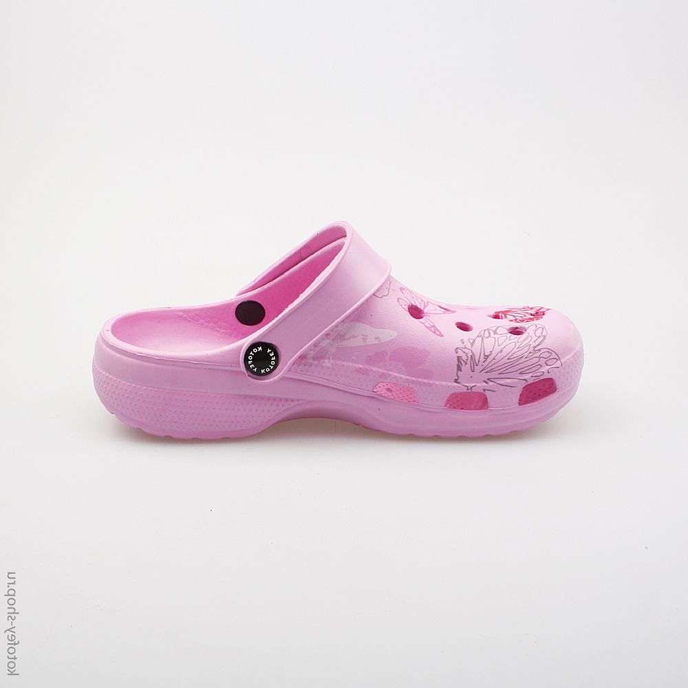 525000-02 Пляжная обувь розовая, все фото 2