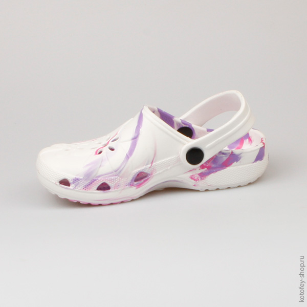 525003-01 Пляжная обувь сиреневая, все фото 2