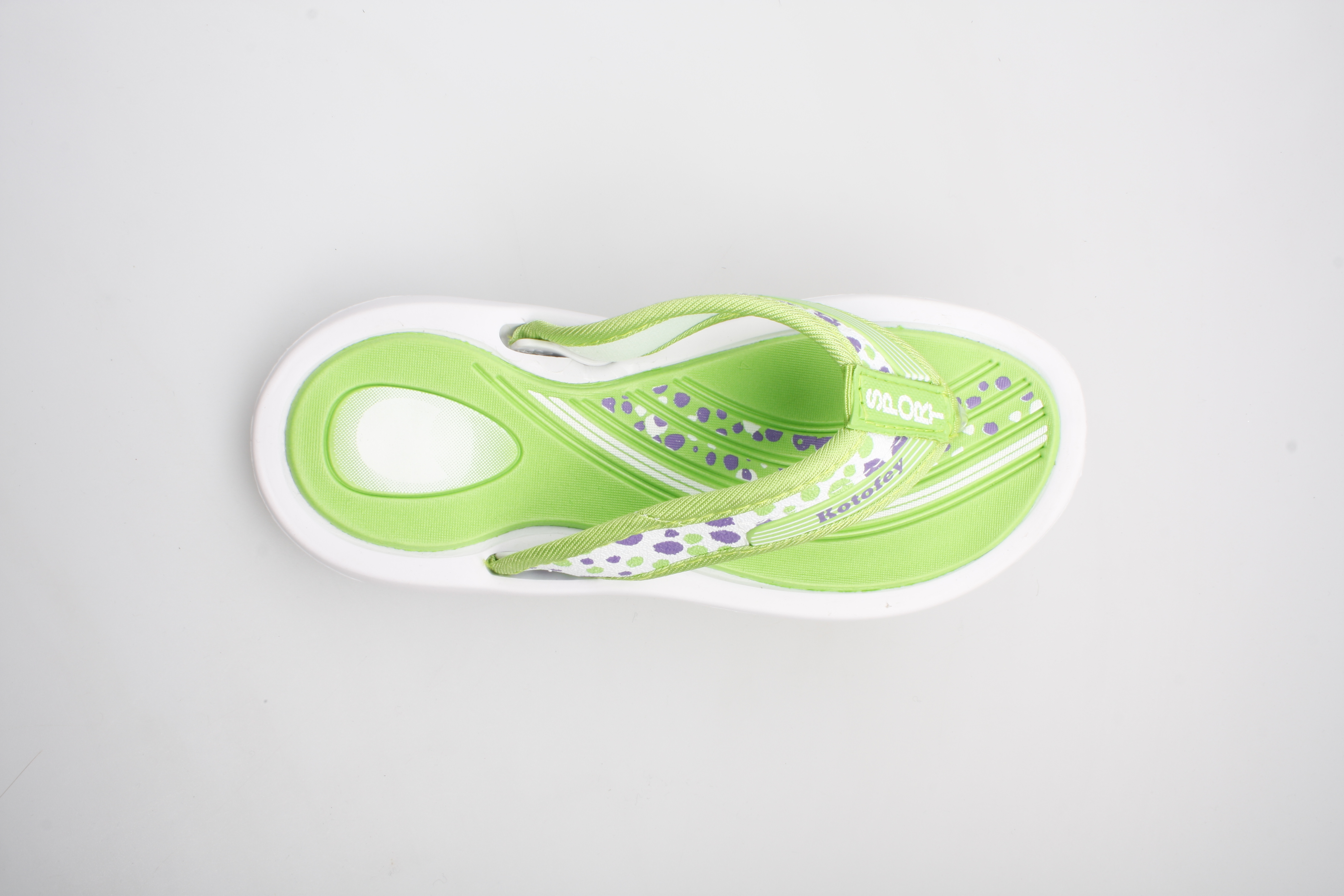 525010-01 Пляжная обувь салатовая, все фото 4