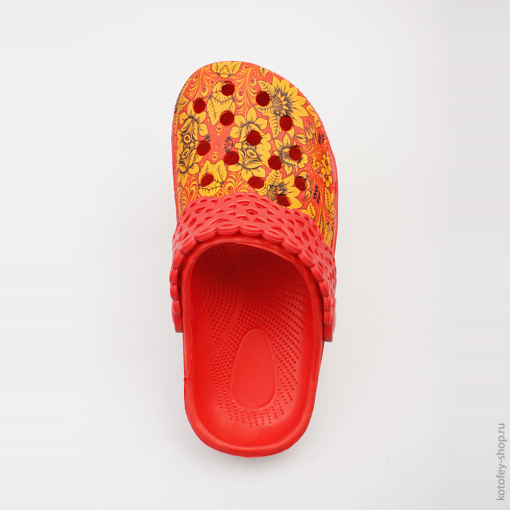 525013-01 Пляжная обувь красная, все фото 4