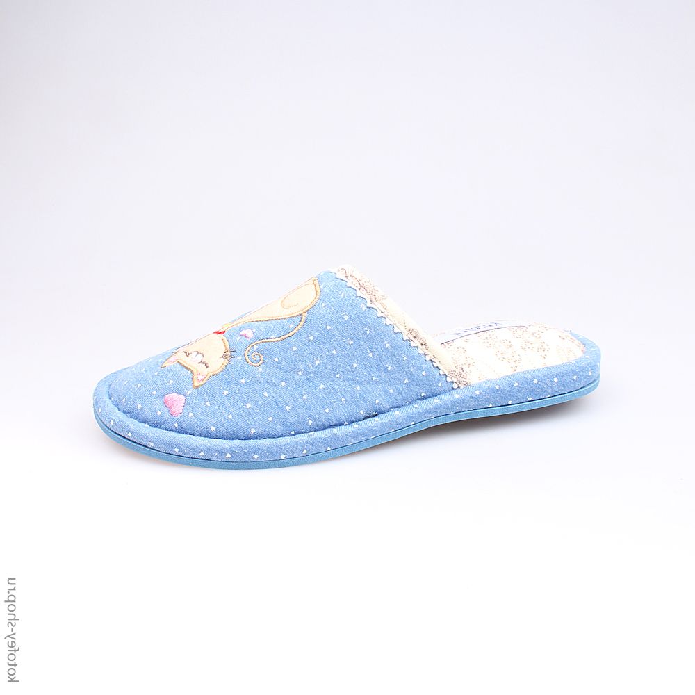 531010-11 Тапочки голубые, все фото 1