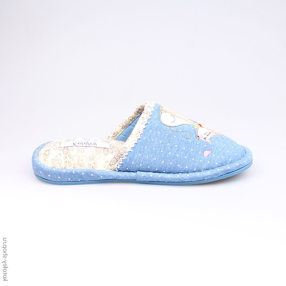 531010-11 Тапочки голубые, все фото 2