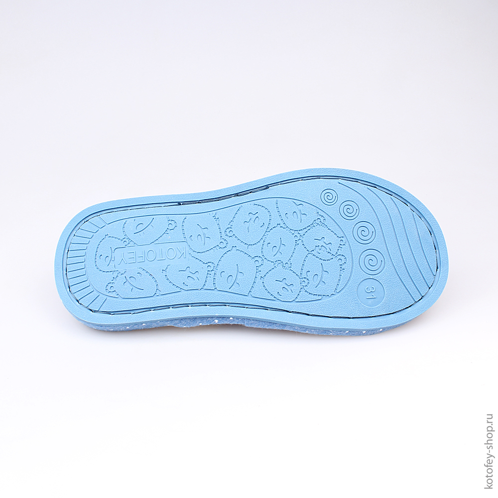 531010-11 Тапочки голубые, все фото 3