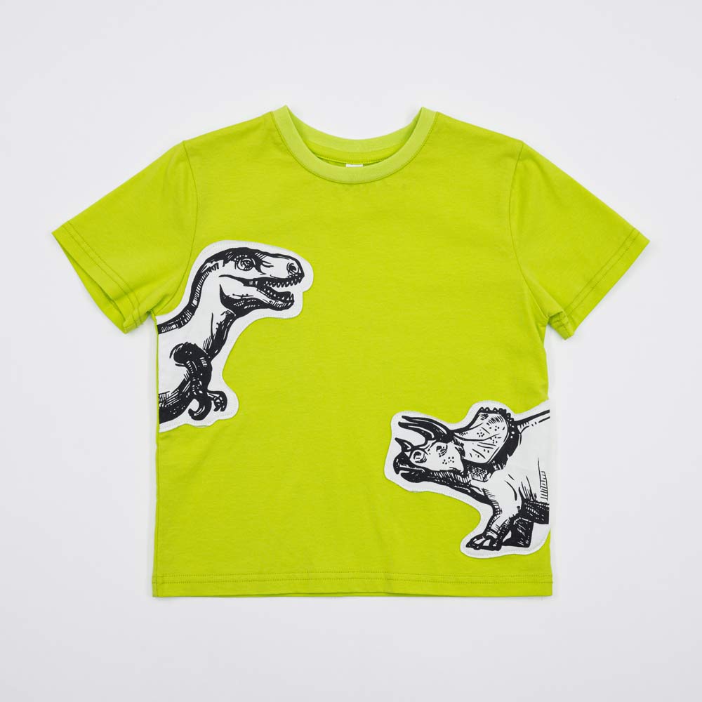 07702031-40 Фуфайка (футболка) для мальчика, зеленый, все фото 1