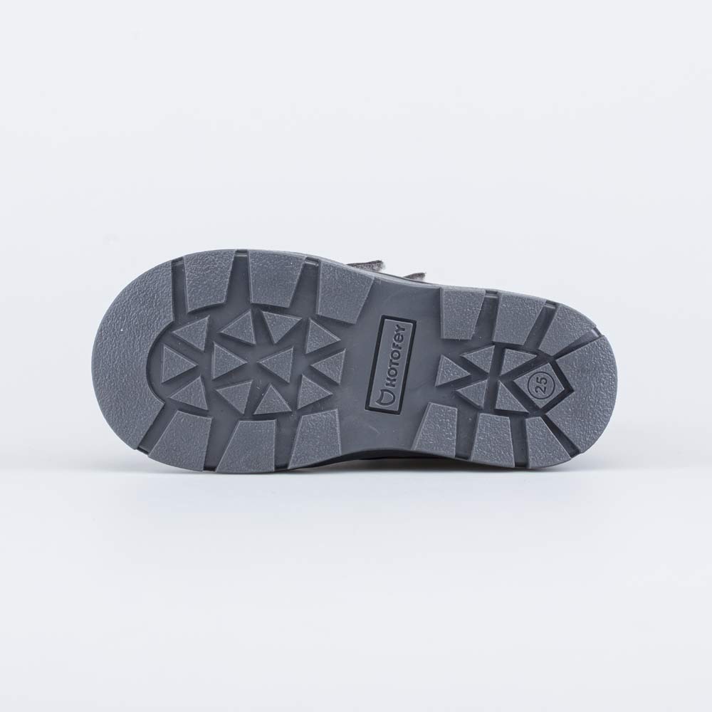 052155-31 Утепленные ботинки для первых шагов DGU коричневый, все фото 3