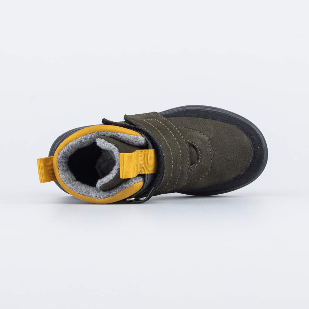 352366-31 Утепленные ботинки для мальчика Приключения хаки, все фото 4