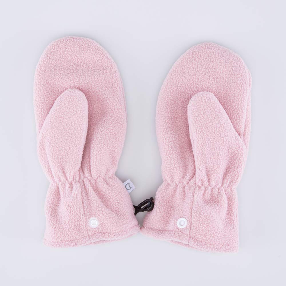 07821256-00 Флисовые варежки двухслойные розовый, все фото 2