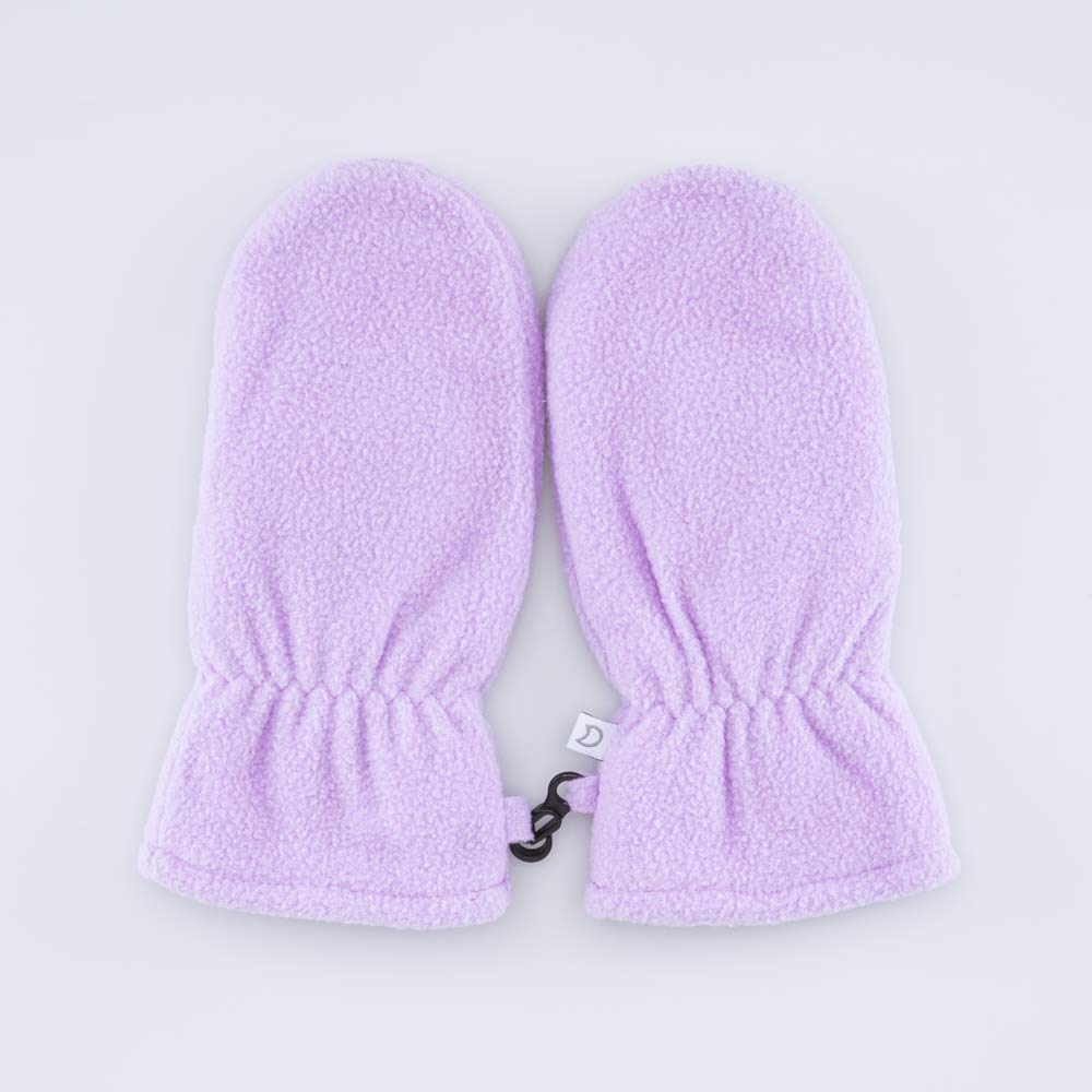 07821256-01 Флисовые варежки двухслойные сиреневый, все фото 1