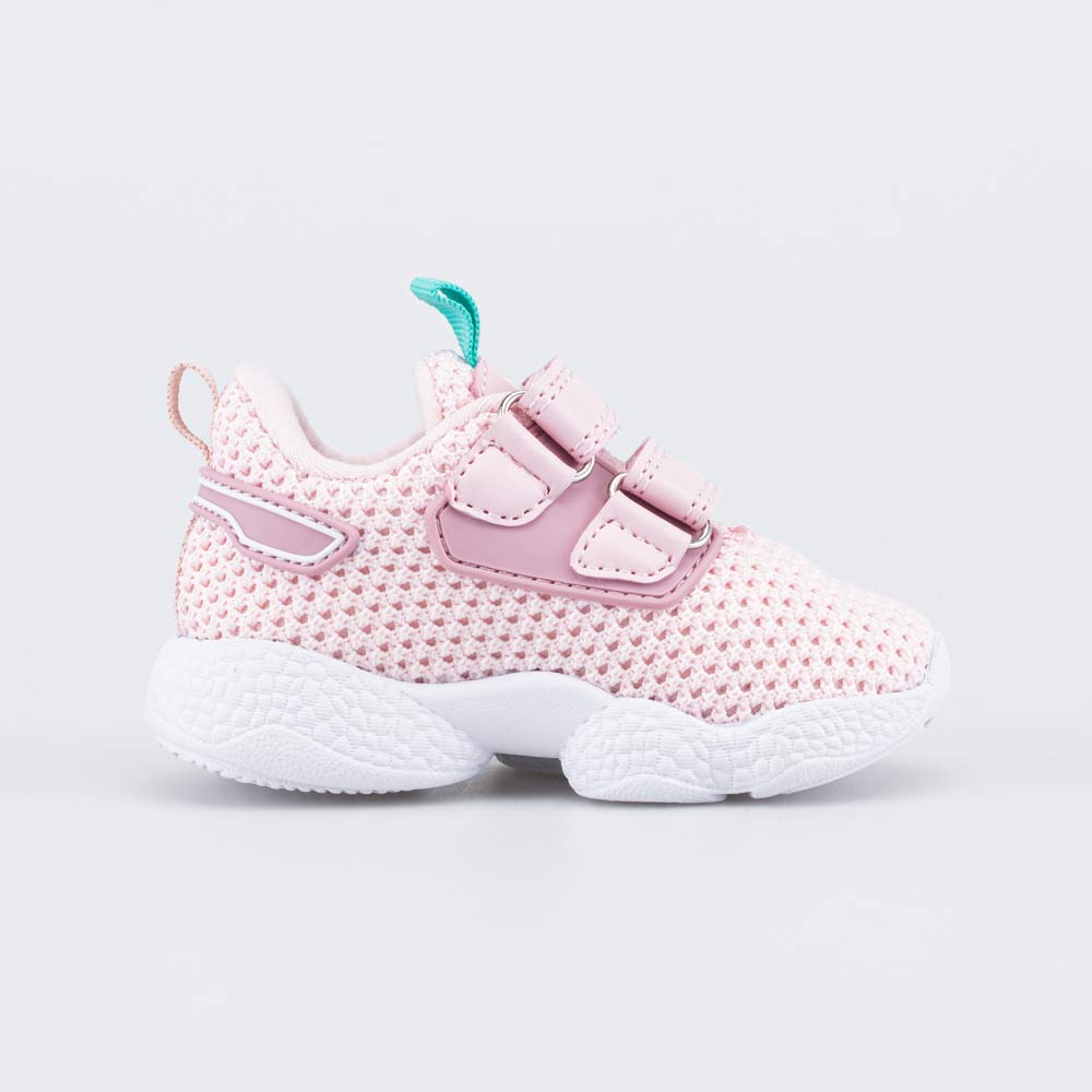 044001-11 Детские текстильные кроссовки на липучках, все фото 2